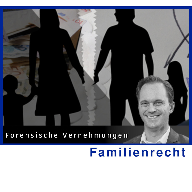 FamR - 15.11.2024 - 13.30 Uhr: Forensische Vernehmungen - Konstellationen