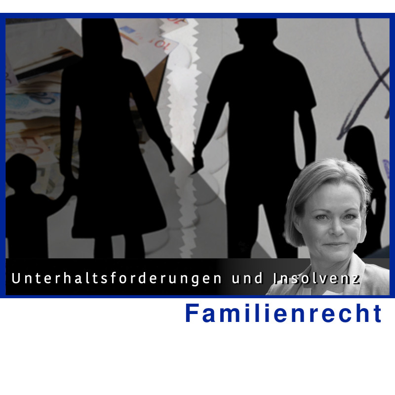 FamR - 12.11.2024 - 13.30 Uhr: Unterhaltsforderung und Insolvenz