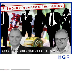 HGR - 02.04.2025 - 15.00 Uhr: Geschäftsführerhaftung